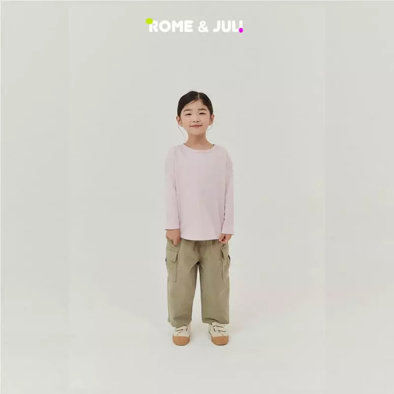 Rome Juli - Korean Children Fashion - #kidsshorts - All Day Tee - 12