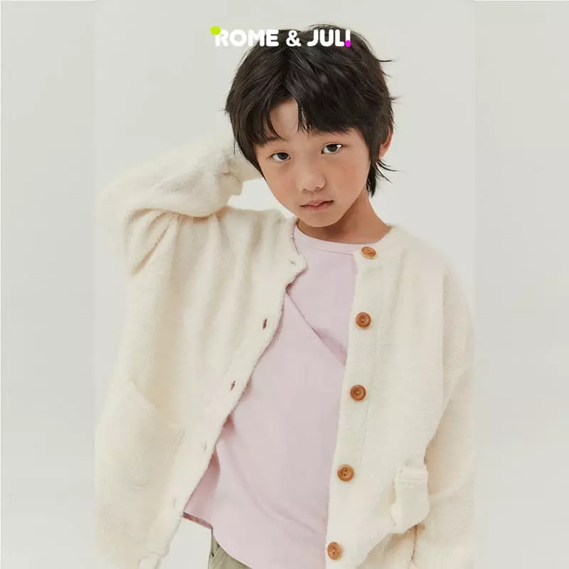 Rome Juli - Korean Children Fashion - #kidzfashiontrend - Grooming Cardigan