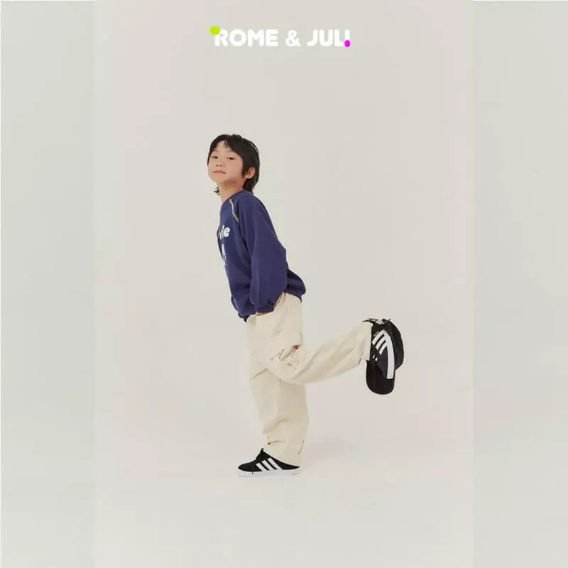 Rome Juli - Korean Children Fashion - #magicofchildhood - Cheese Joy Sweatshirt - 7