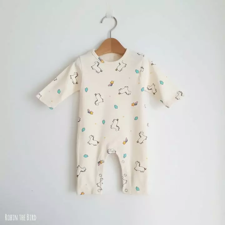 Saerobin - Korean Baby Fashion - #babyfashion - Unicorn Jumpsuit