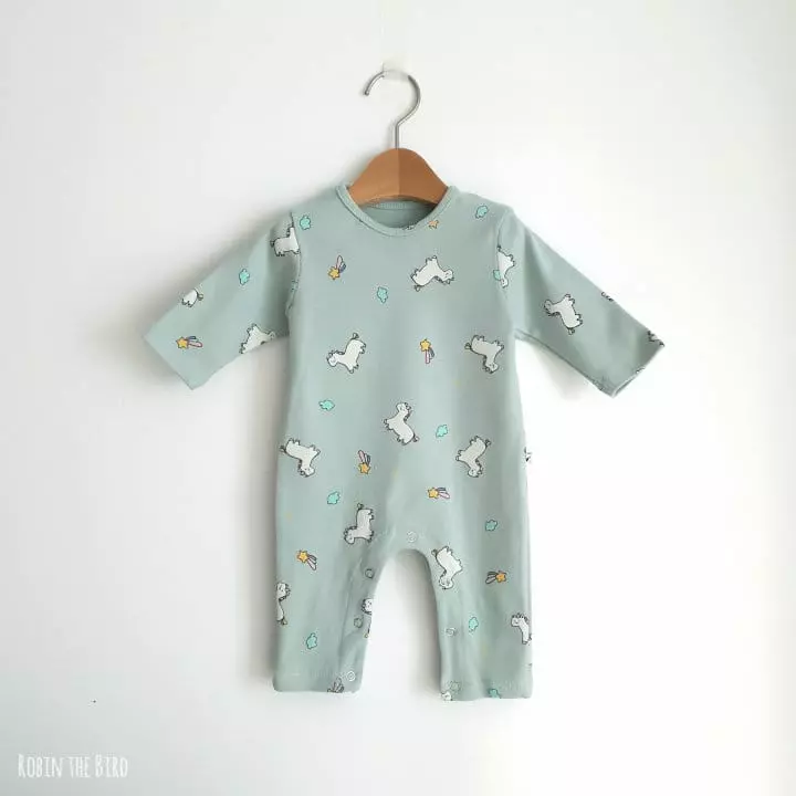 Saerobin - Korean Baby Fashion - #babygirlfashion - Unicorn Jumpsuit - 3