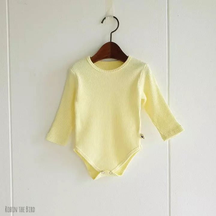 Saerobin - Korean Baby Fashion - #onlinebabyshop - Bebe Rib Bodysuit - 7