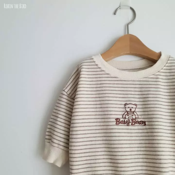 Saerobin - Korean Children Fashion - #childofig - Stripes Jumpsuit - 6