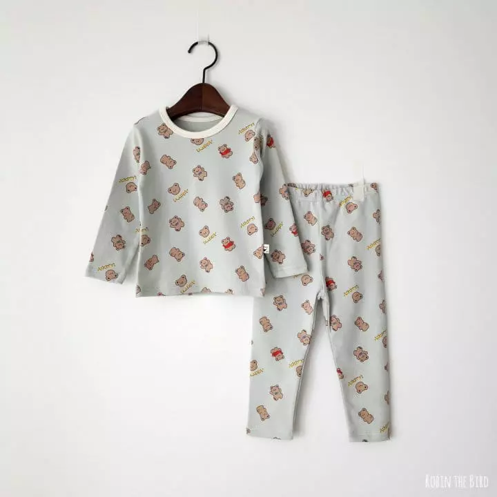 Saerobin - Korean Children Fashion - #childofig - Happy Bear Easywear - 3
