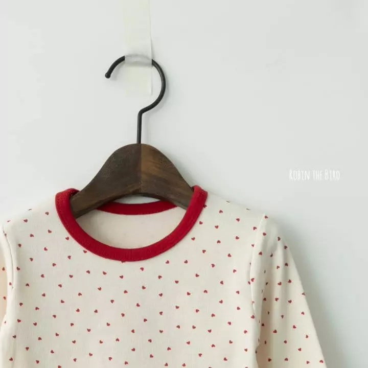 Saerobin - Korean Children Fashion - #childrensboutique - Heart Frill Easywear - 4