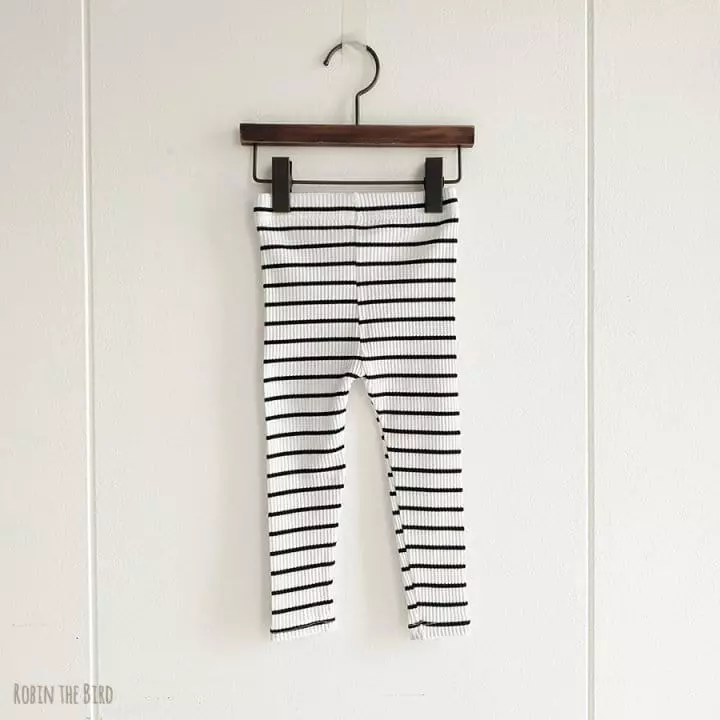 Saerobin - Korean Children Fashion - #designkidswear - Stripes Rib Leggings