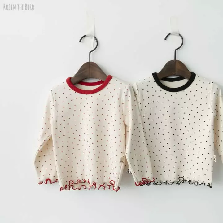 Saerobin - Korean Children Fashion - #fashionkids - Heart Frill Easywear - 6