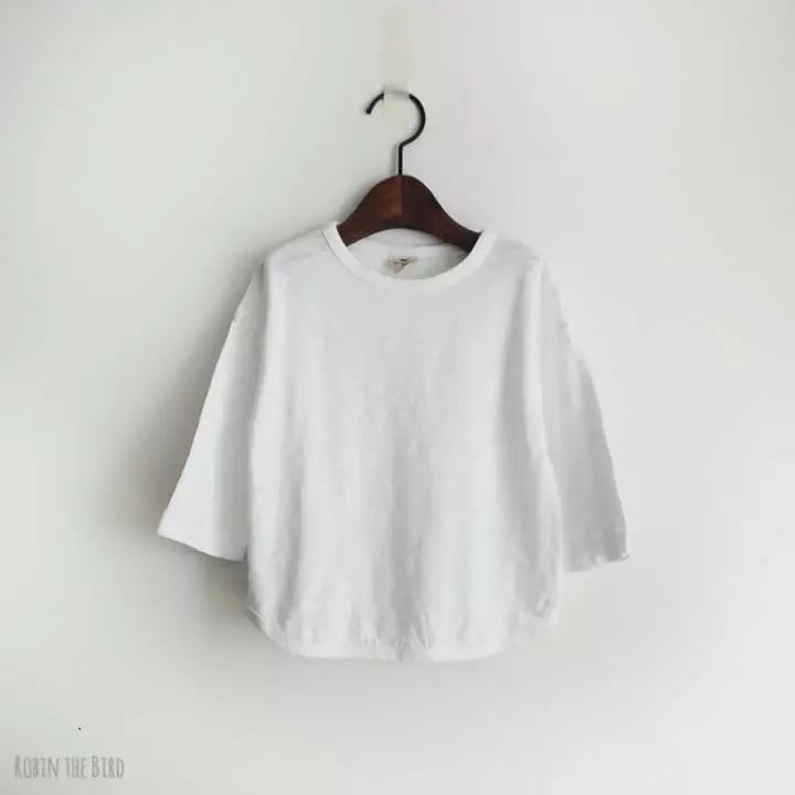 Saerobin - Korean Children Fashion - #kidzfashiontrend - Washing Sluv Tee