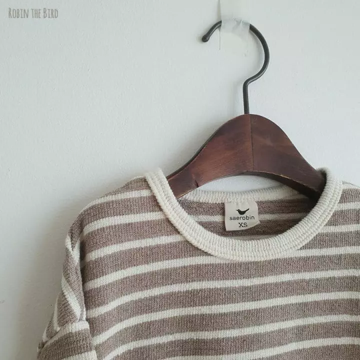 Saerobin - Korean Children Fashion - #littlefashionista - Stripes Tee - 5