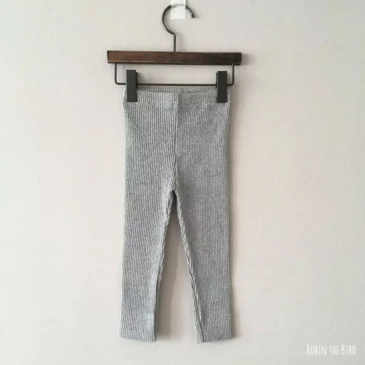 Saerobin - Korean Children Fashion - #stylishchildhood - Rib Leggings - 8