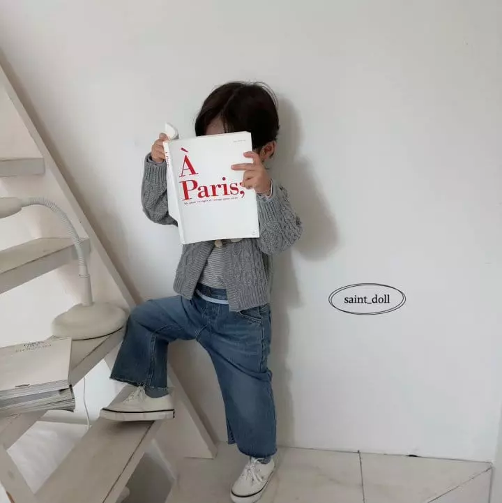 Saint Doll - Korean Children Fashion - #Kfashion4kids - Tape Jeans - 9