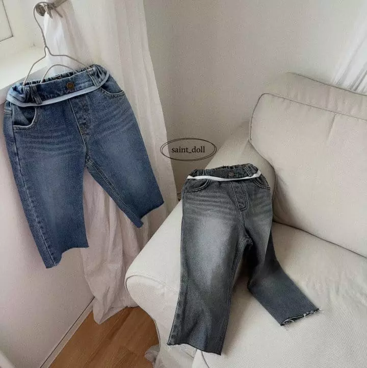 Saint Doll - Korean Children Fashion - #childofig - Tape Jeans