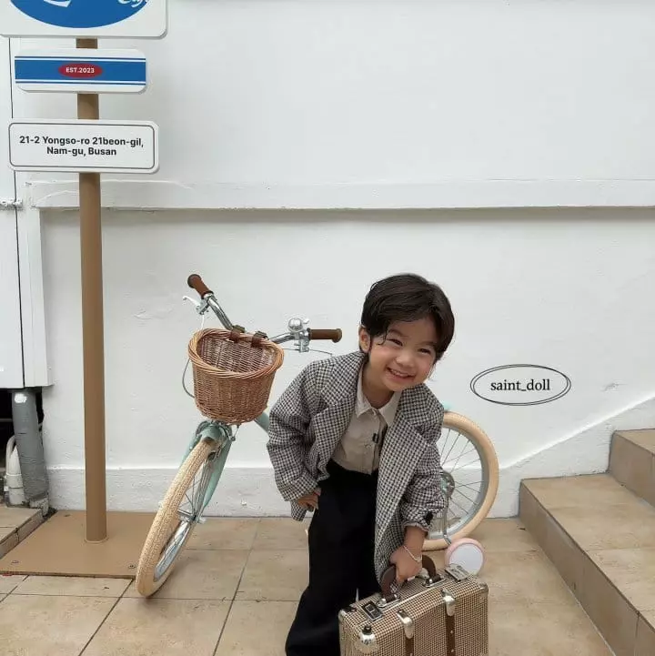 Saint Doll - Korean Children Fashion - #childofig - London Jacket with Mom - 8