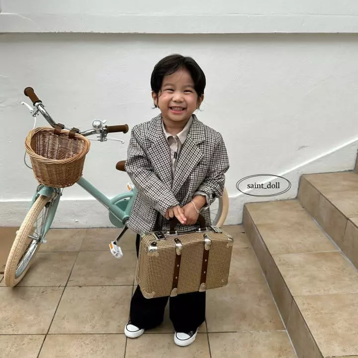 Saint Doll - Korean Children Fashion - #childofig - London Jacket with Mom - 9