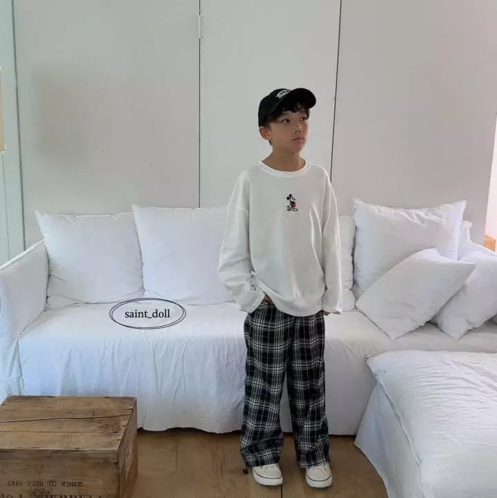 Saint Doll - Korean Children Fashion - #childrensboutique - Check PAnts - 10