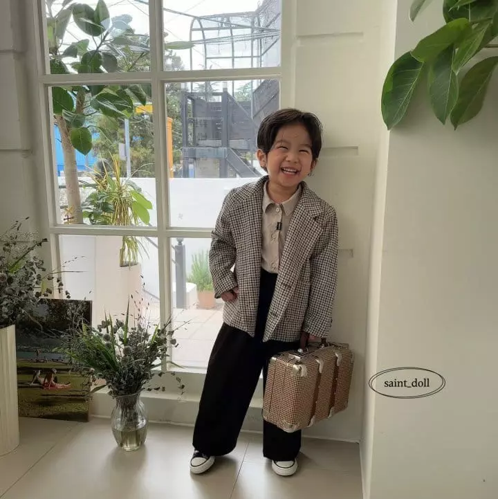 Saint Doll - Korean Children Fashion - #childrensboutique - London Jacket with Mom - 10