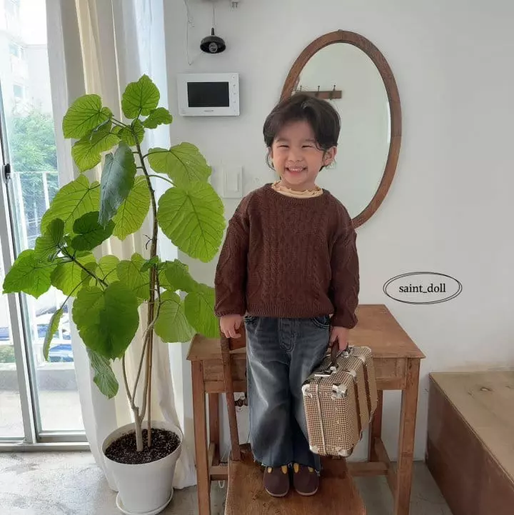 Saint Doll - Korean Children Fashion - #designkidswear - Tape Jeans - 3