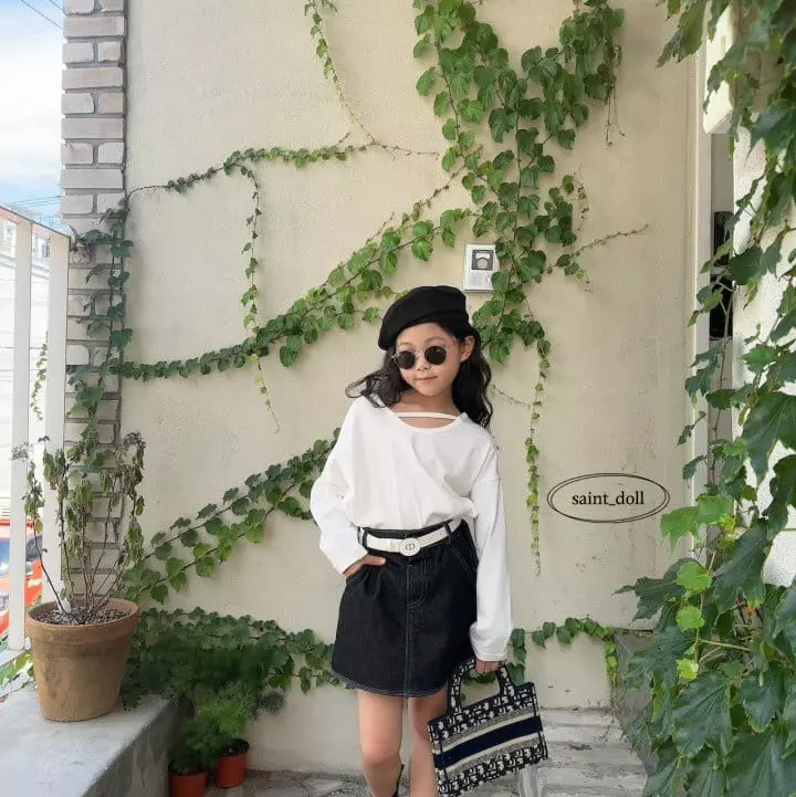 Saint Doll - Korean Children Fashion - #designkidswear - Ssasun U Neck Tee with Mom - 2