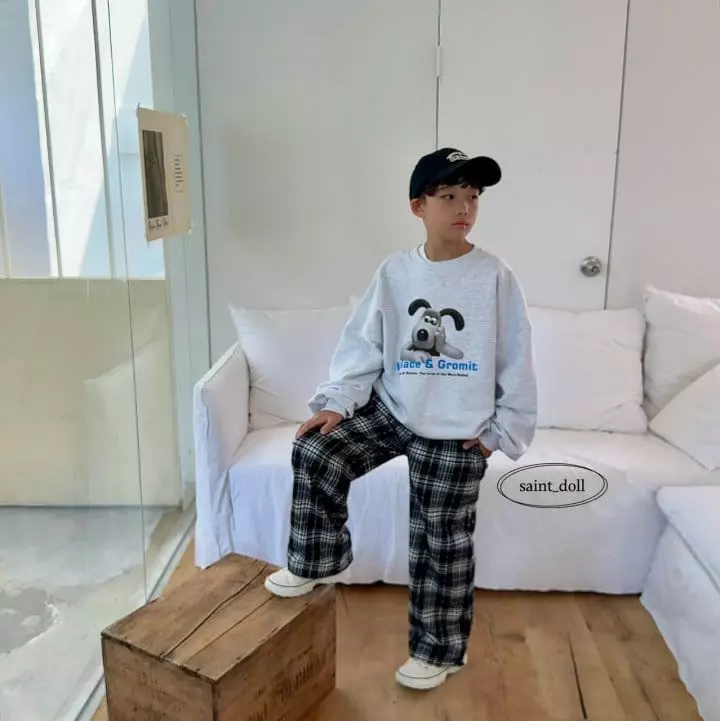 Saint Doll - Korean Children Fashion - #discoveringself - Check PAnts - 12