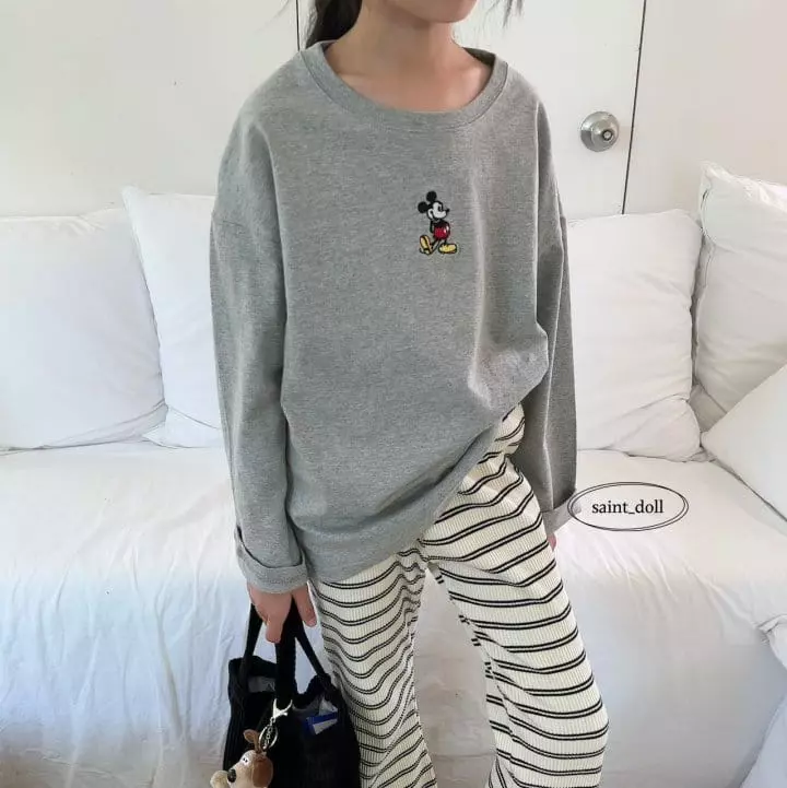 Saint Doll - Korean Children Fashion - #discoveringself - M Embrodiery Tee - 6