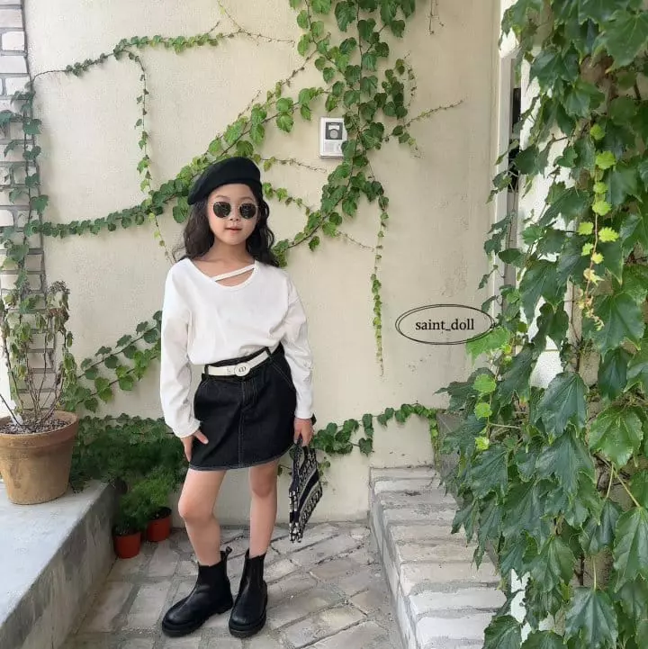 Saint Doll - Korean Children Fashion - #discoveringself - Ssasun U Neck Tee with Mom - 3