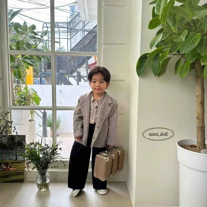 Saint Doll - Korean Children Fashion - #kidsstore - London Jacket with Mom