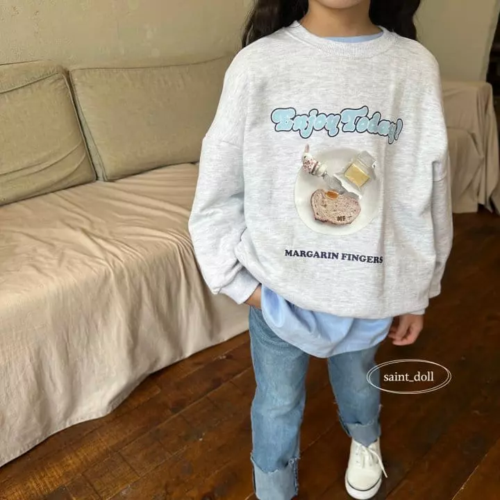 Saint Doll - Korean Children Fashion - #kidzfashiontrend - Brunch Sweatshirt with Mom - 9
