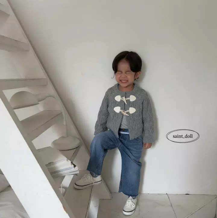 Saint Doll - Korean Children Fashion - #kidzfashiontrend - Tape Jeans - 8
