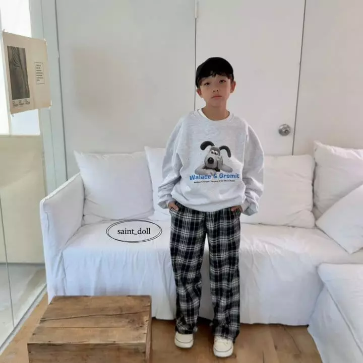 Saint Doll - Korean Children Fashion - #kidzfashiontrend - Gromit Sweatshirt with Mom - 7