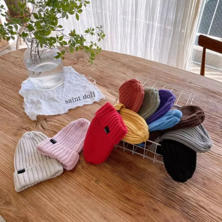 Saint Doll - Korean Children Fashion - #kidzfashiontrend - Rib Beanie