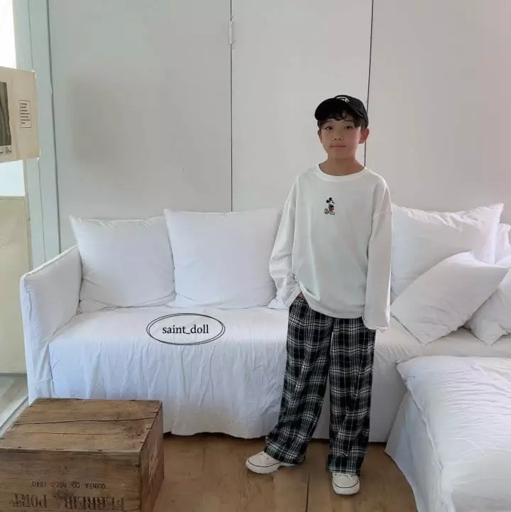 Saint Doll - Korean Children Fashion - #stylishchildhood - Check PAnts - 8