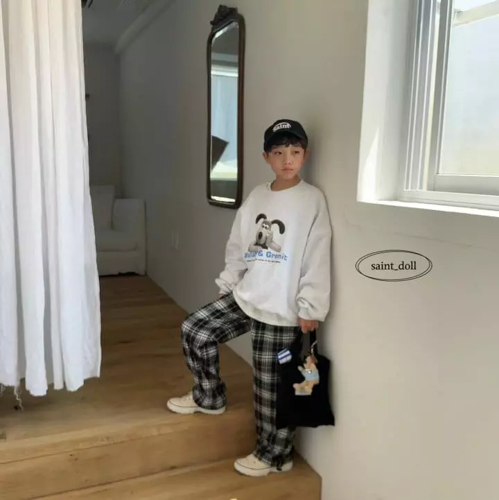 Saint Doll - Korean Children Fashion - #todddlerfashion - Check PAnts - 6