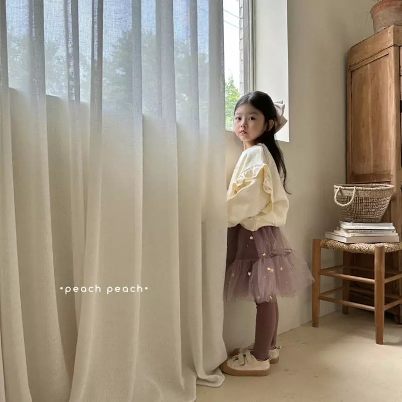 Salad Market - Korean Children Fashion - #childofig - Peach Bear Sweatshirt - 12
