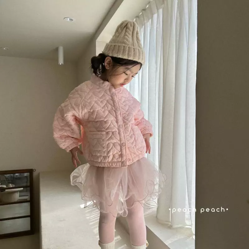 Salad Market - Korean Children Fashion - #kidsshorts - Heart Quilting Jumper - 5