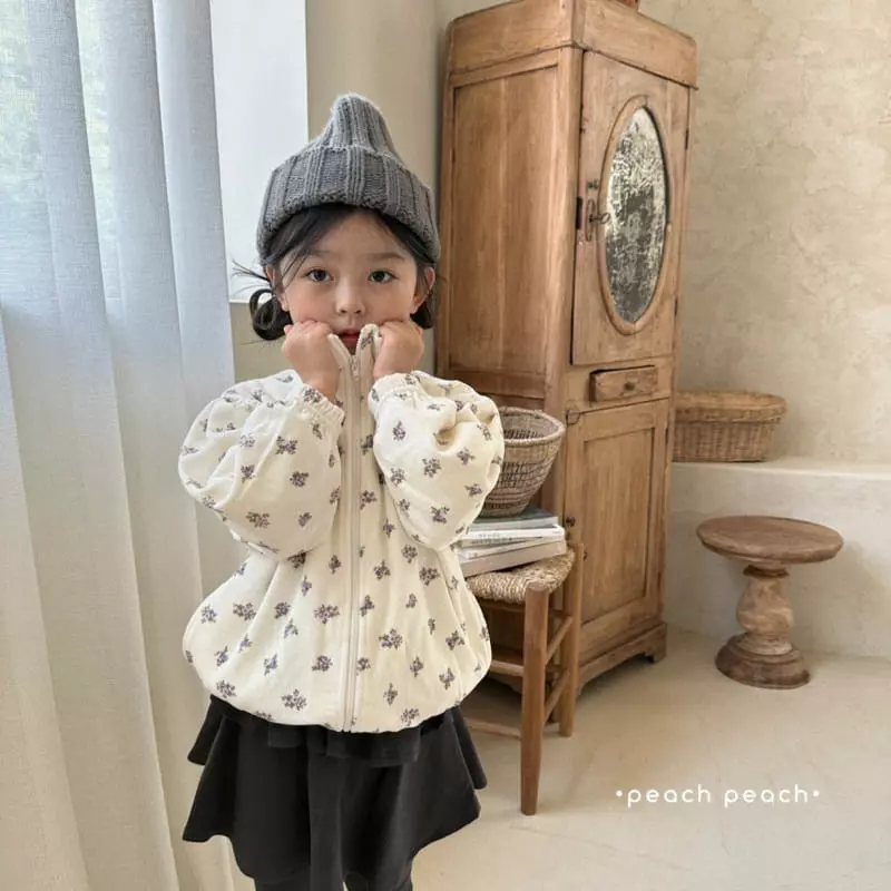 Salad Market - Korean Children Fashion - #kidzfashiontrend - Rora Velvet Zip-up - 2