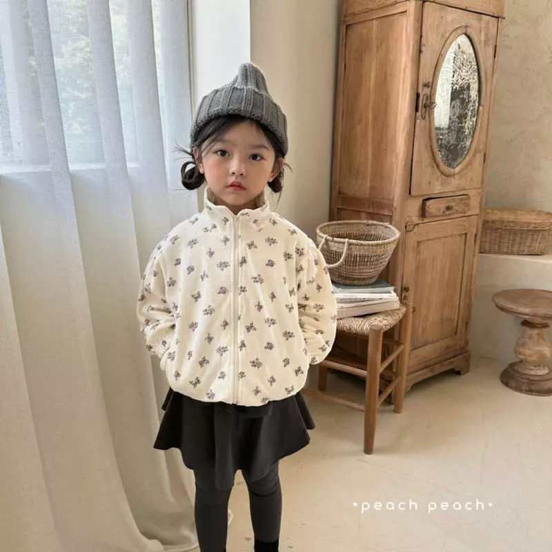 Salad Market - Korean Children Fashion - #Kfashion4kids - Rora Velvet Zip-up - 4