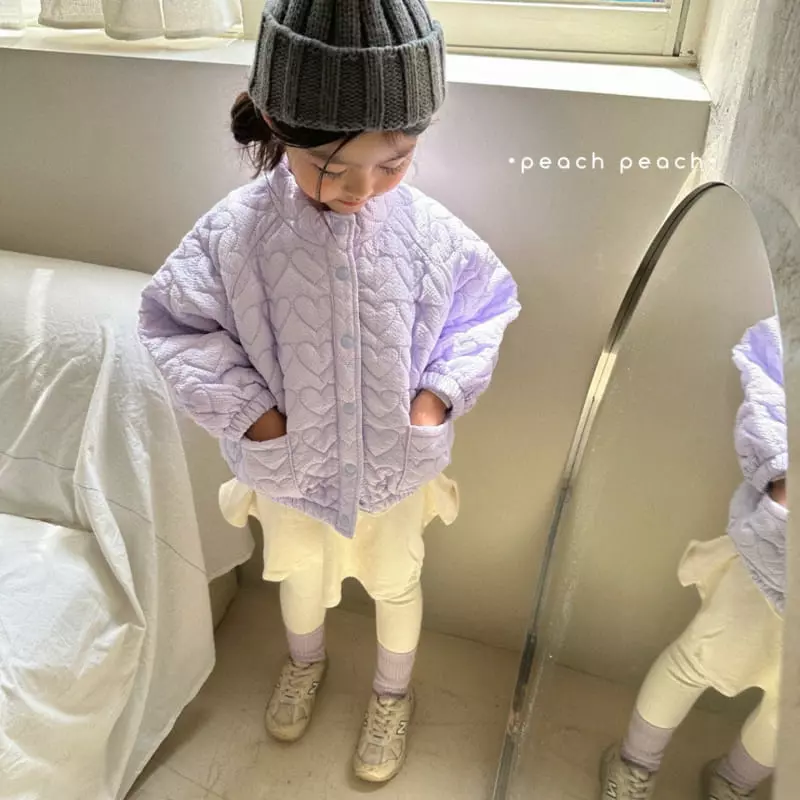 Salad Market - Korean Children Fashion - #minifashionista - Heart Quilting Jumper - 11