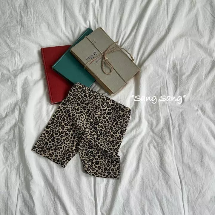 Sang Sang - Korean Children Fashion - #designkidswear - Leopard Leggings - 3
