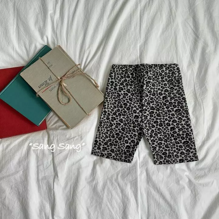 Sang Sang - Korean Children Fashion - #designkidswear - Leopard Leggings - 4
