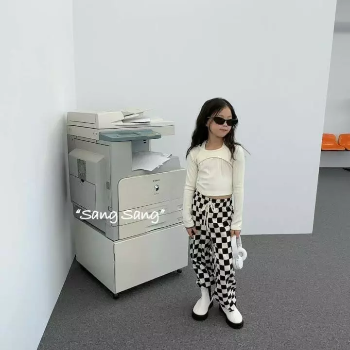 Sang Sang - Korean Children Fashion - #magicofchildhood - Wholter Neck Tee - 10