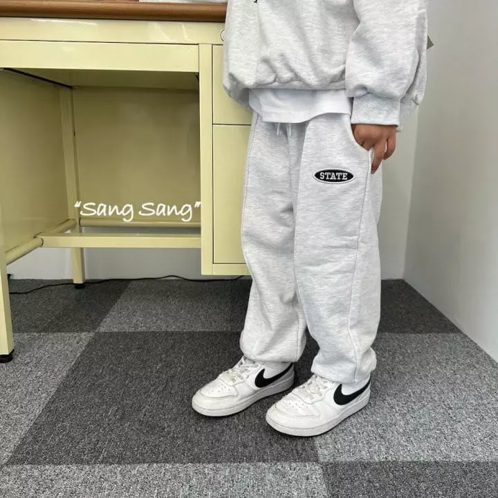 Sang Sang - Korean Children Fashion - #todddlerfashion - Embrodiery Pants - 6