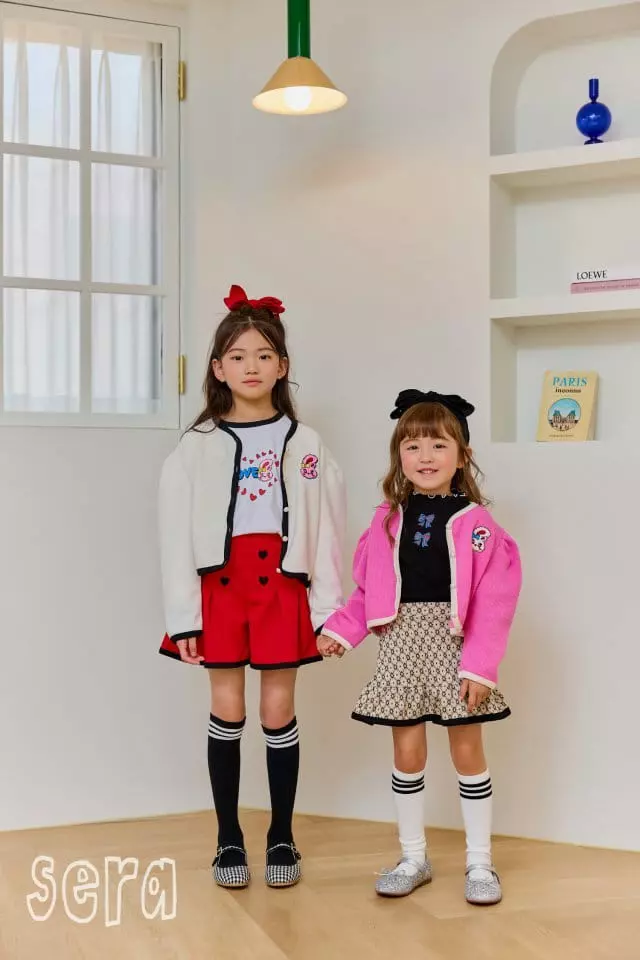 Sera - Korean Children Fashion - #childofig - Rabbit Embroidery Cardigan - 7