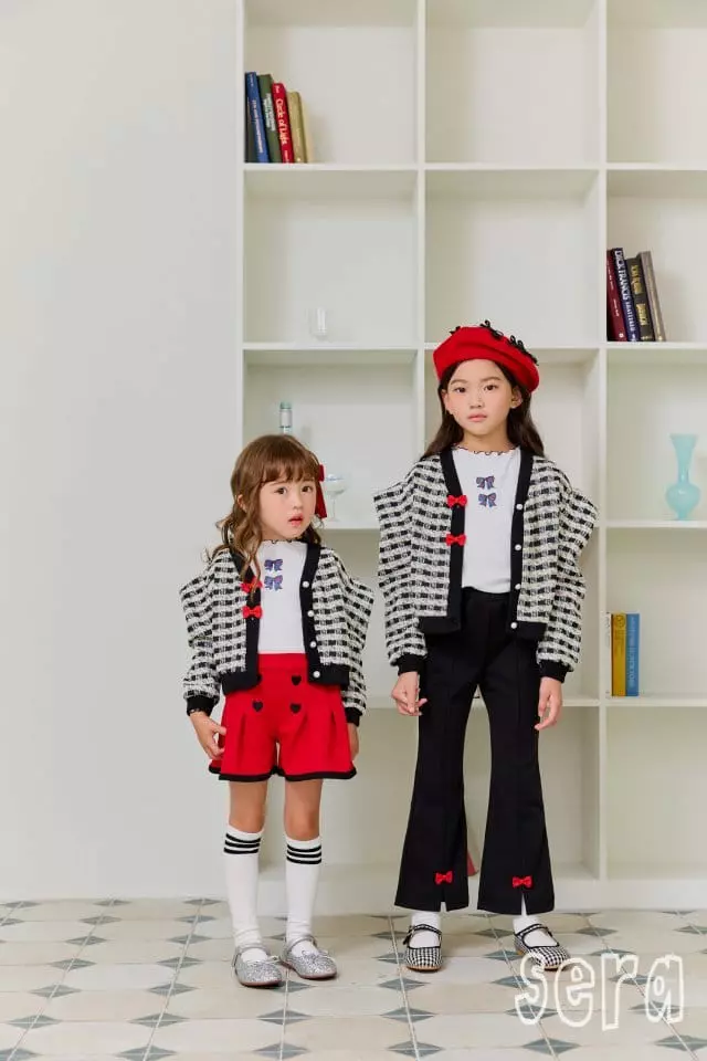 Sera - Korean Children Fashion - #kidsstore - Blue Rib Tee - 3