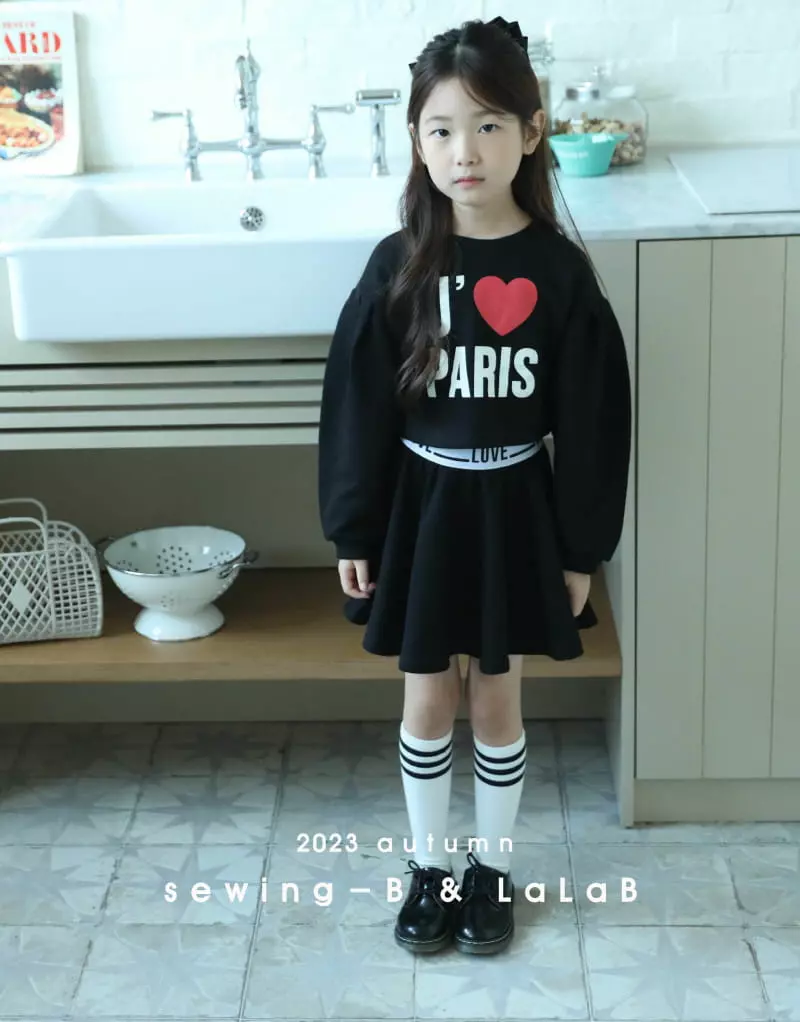 Sewing-B - Korean Children Fashion - #Kfashion4kids - Alice Top Bottom Set - 12