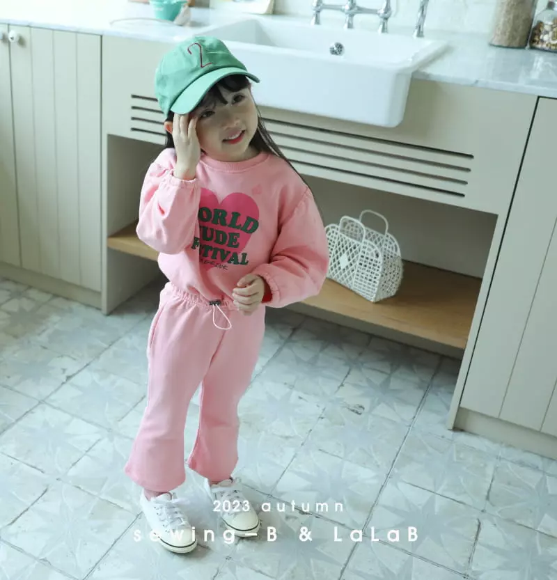 Sewing-B - Korean Children Fashion - #Kfashion4kids - String Top Bottom Set - 11