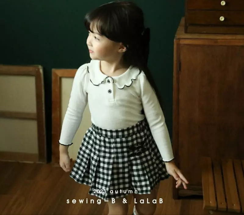 Sewing-B - Korean Children Fashion - #designkidswear - Merry Collar Tee