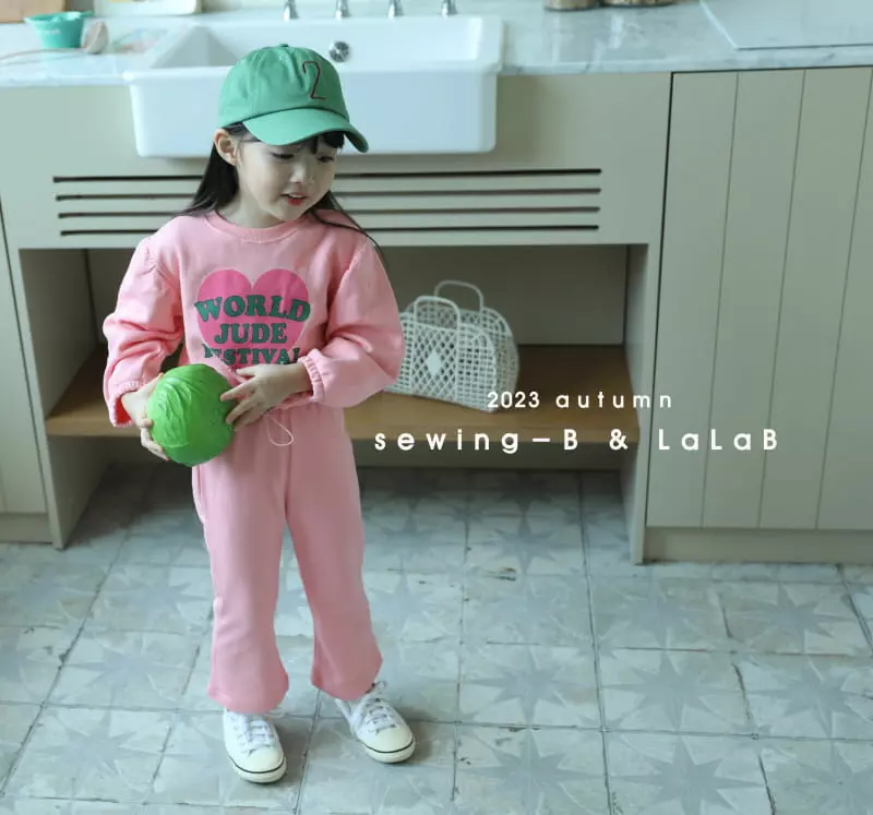 Sewing-B - Korean Children Fashion - #discoveringself - String Top Bottom Set - 6