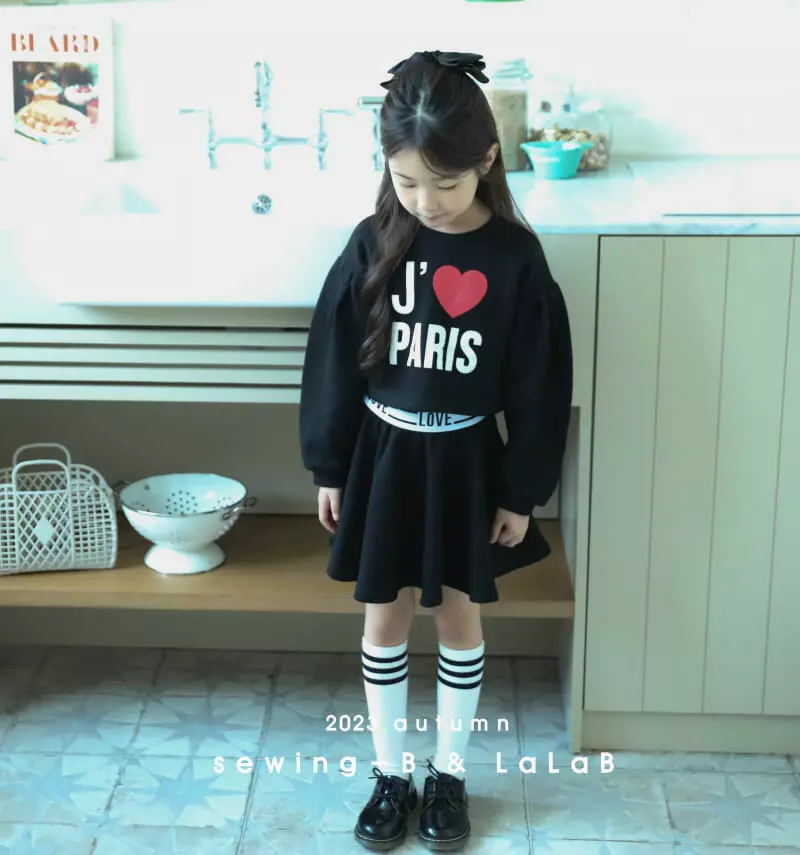 Sewing-B - Korean Children Fashion - #kidzfashiontrend - Alice Top Bottom Set - 11