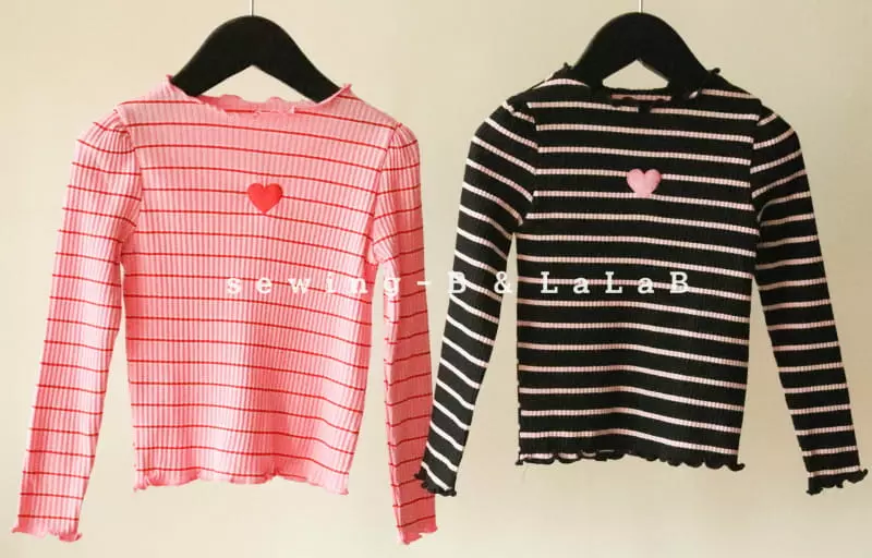 Sewing-B - Korean Children Fashion - #stylishchildhood - Jelly Stropes Tee