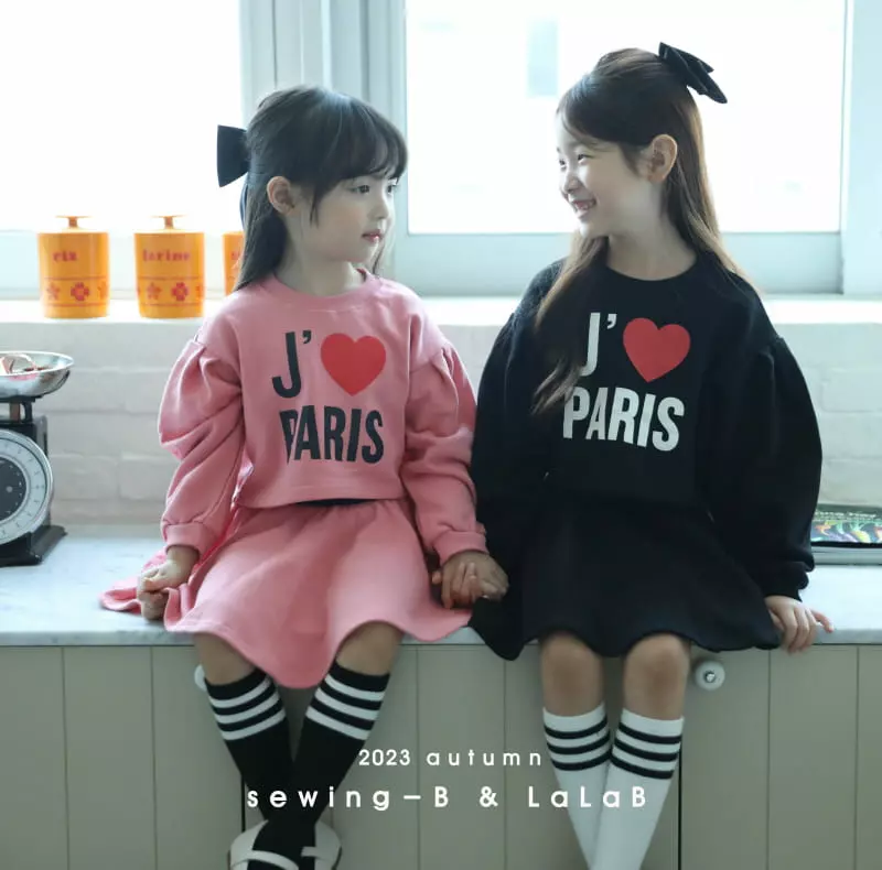 Sewing-B - Korean Children Fashion - #toddlerclothing - Alice Top Bottom Set - 2